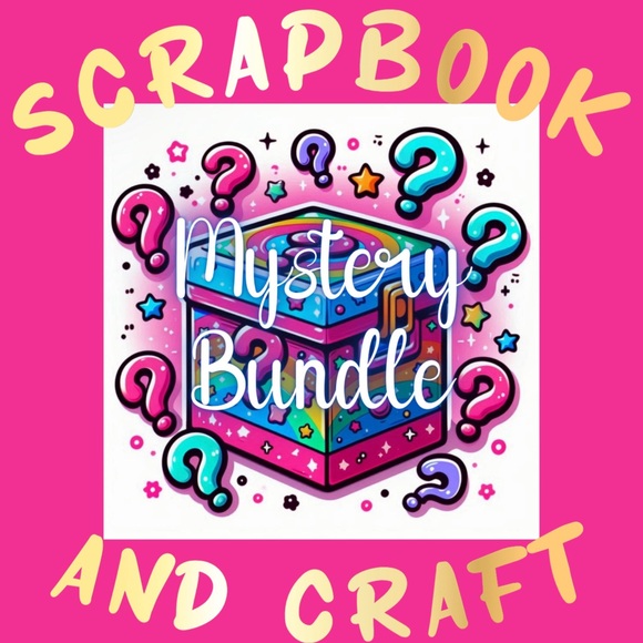 SCRAPBOOK & CRAFTING 5LB MYSTERY BOX! - Picture 1 of 8